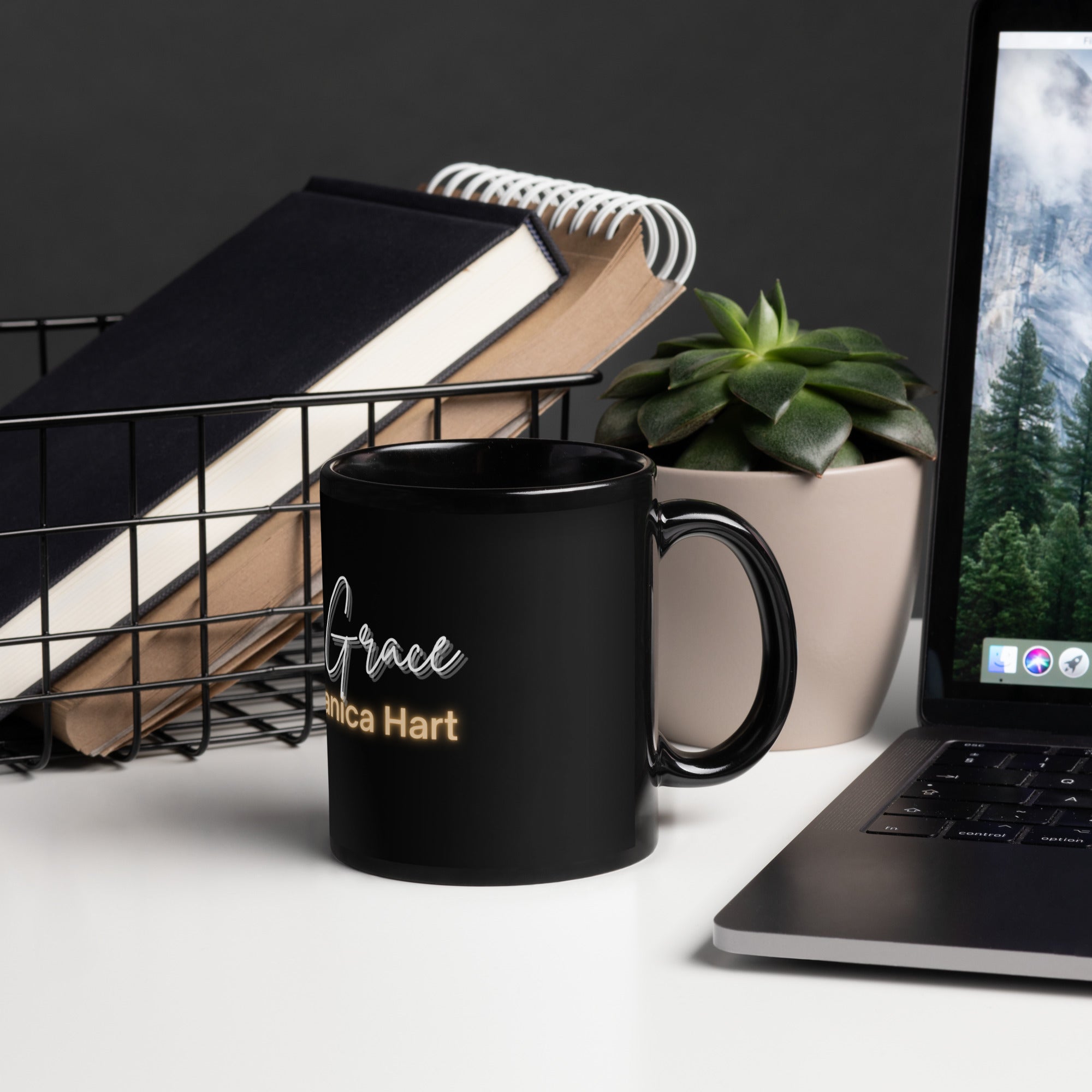 Amazing Grace Black Mug – Danica Hart