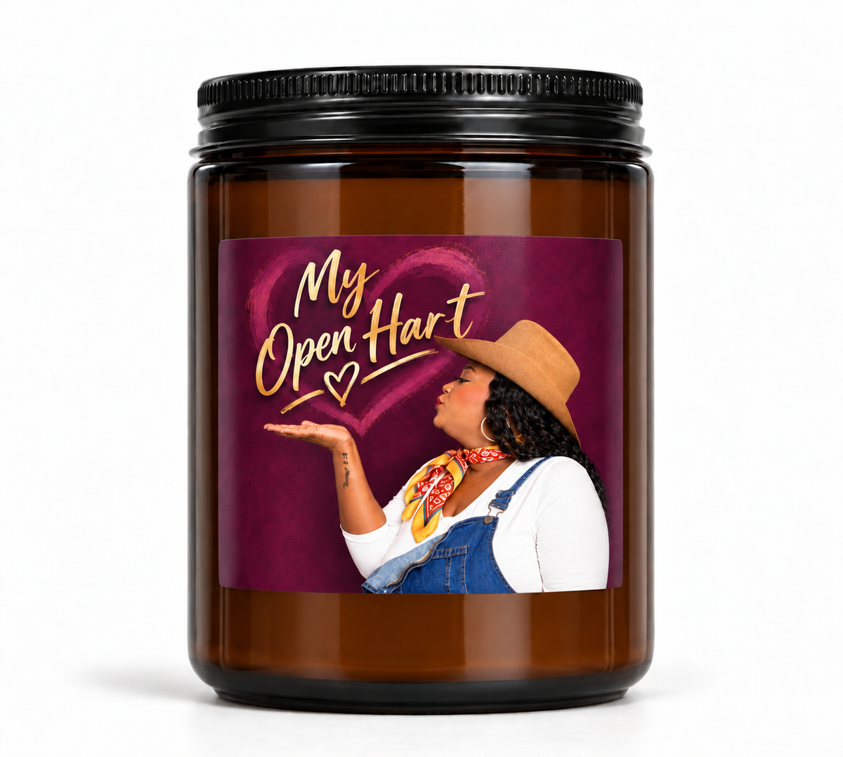 My Open Hart Scented Candle